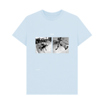 Sky Blue Printed T-shirt