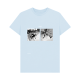 Sky Blue Printed T-shirt