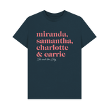 Denim Blue Printed T-shirt Front