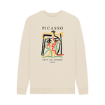 Oat Printed Sweater Front