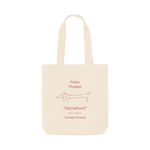 Natural Printed Bag Front