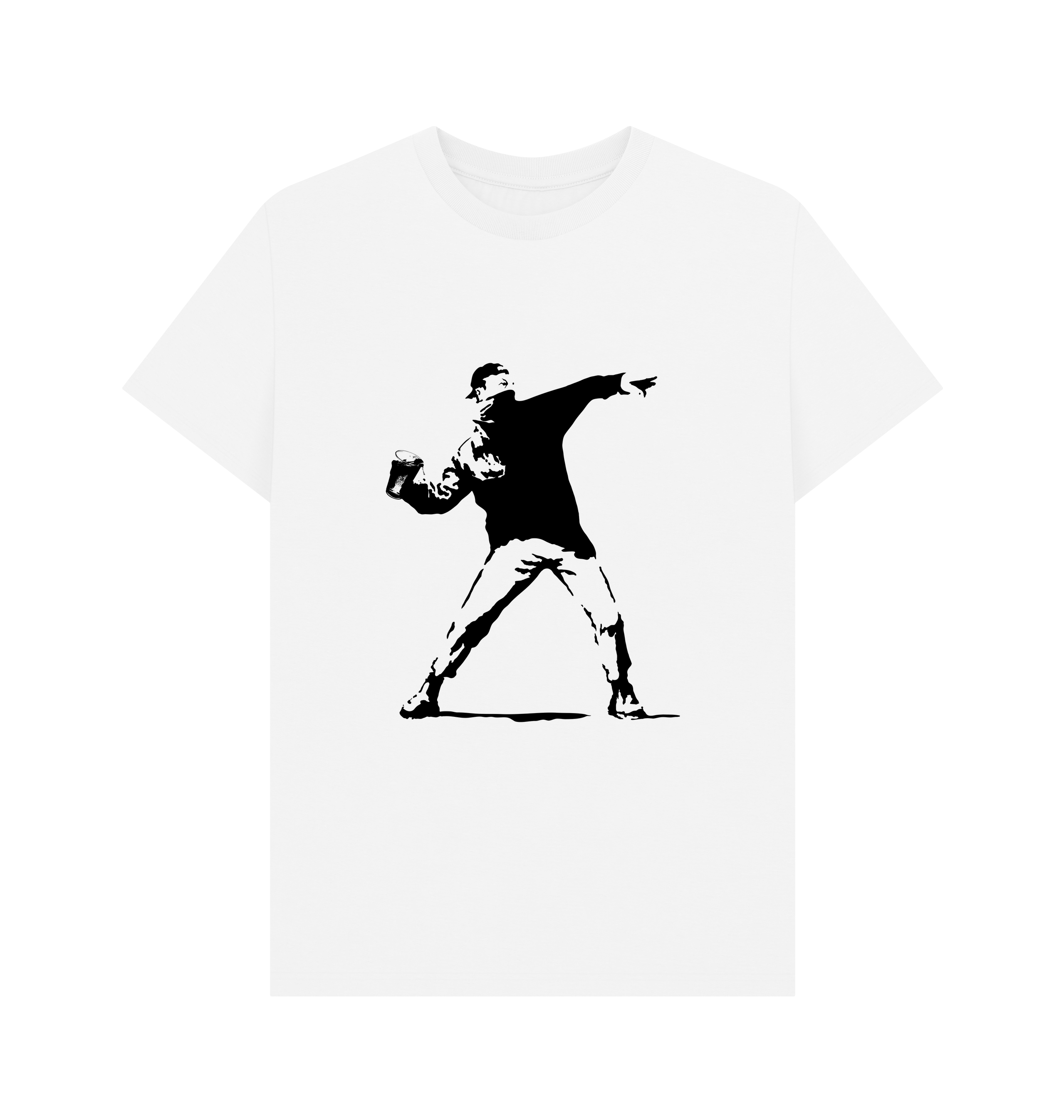 White Printed T-shirt
