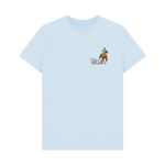 Sky Blue Printed T-shirt Front