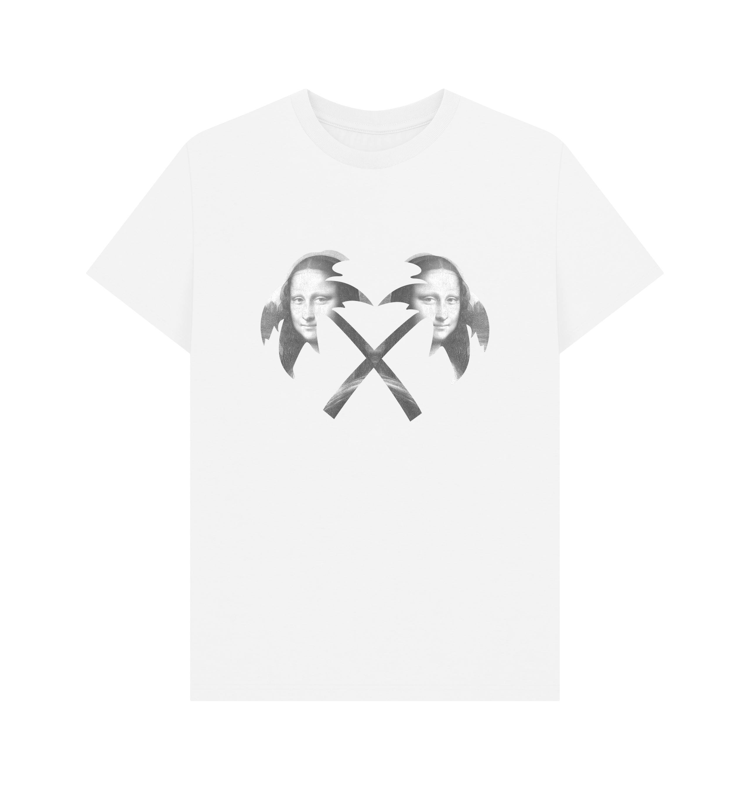 White Printed T-shirt