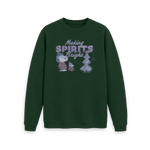 Evergreen Printed Sweater Front