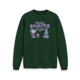 Evergreen Printed Sweater Front