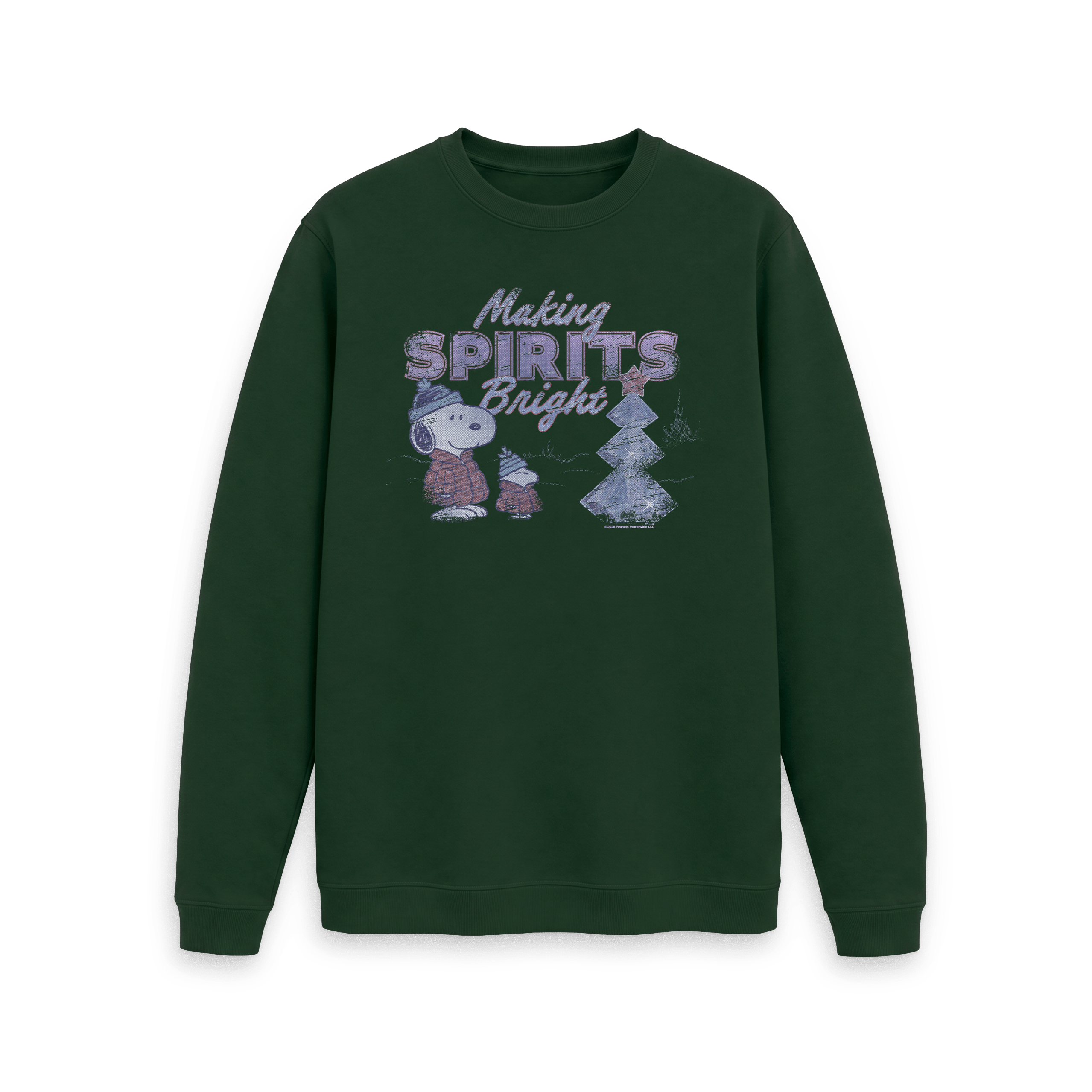 Evergreen Printed Sweater Front