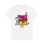 White Printed T-shirt Front