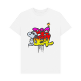 White Printed T-shirt Front