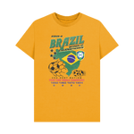 Mustard Printed T-shirt Front
