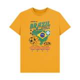 Mustard Printed T-shirt Front
