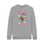 Light Heather Printed Sweater Front