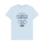 Sky Blue Printed T-shirt Front