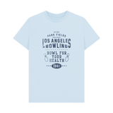 Sky Blue Printed T-shirt Front