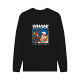 Black Printed Sweater Front