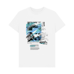 White Printed T-shirt Front