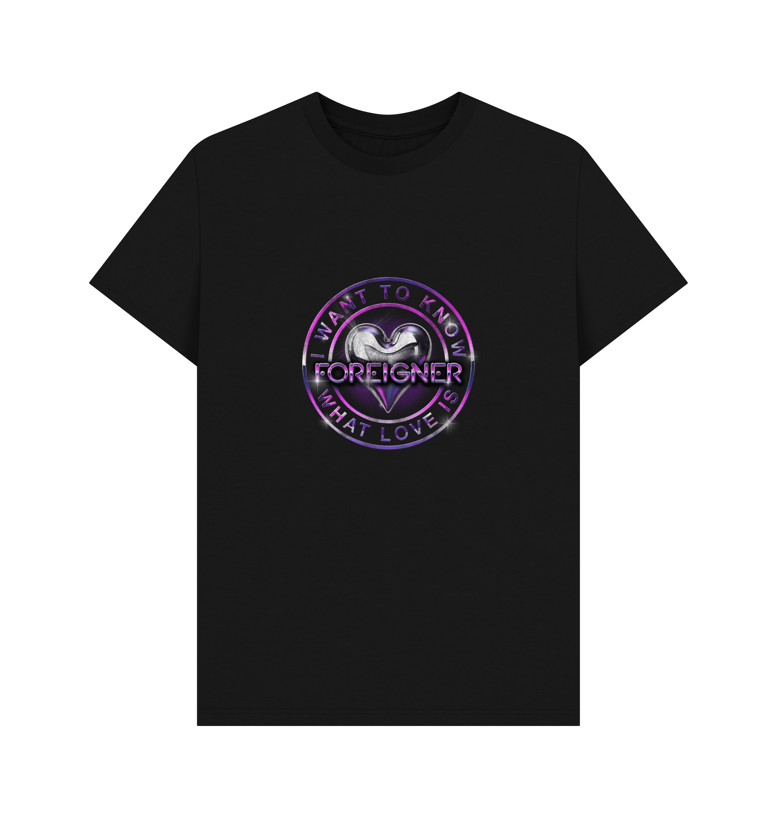 Black Printed T-shirt