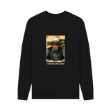 Black Printed Sweater