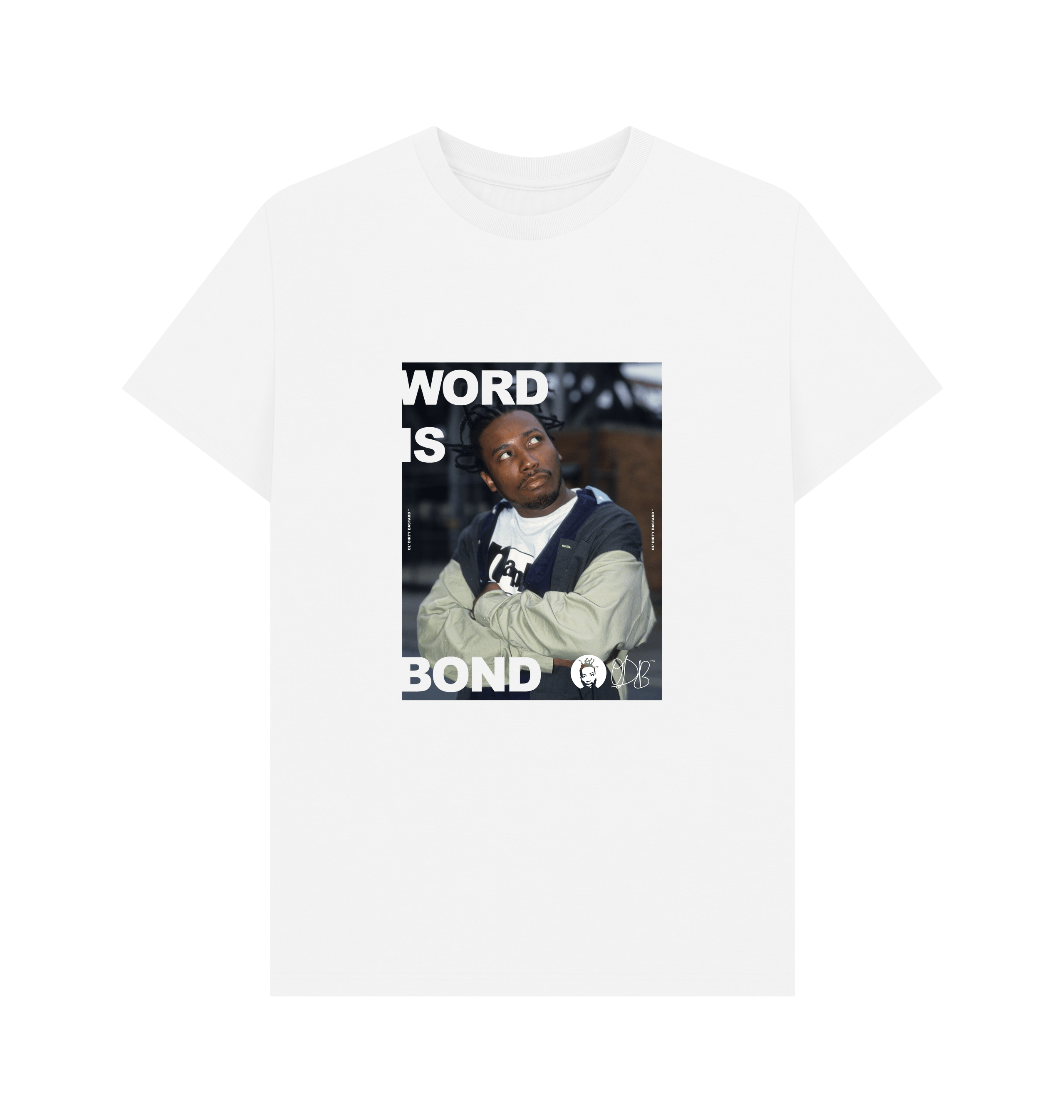 White Printed T-shirt