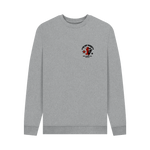 Light Heather Printed Sweater Front