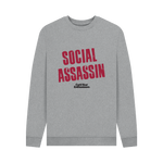 Light Heather Printed Sweater