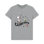 Athletic Grey Printed T-shirt Front