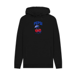 Black Printed Hoody
