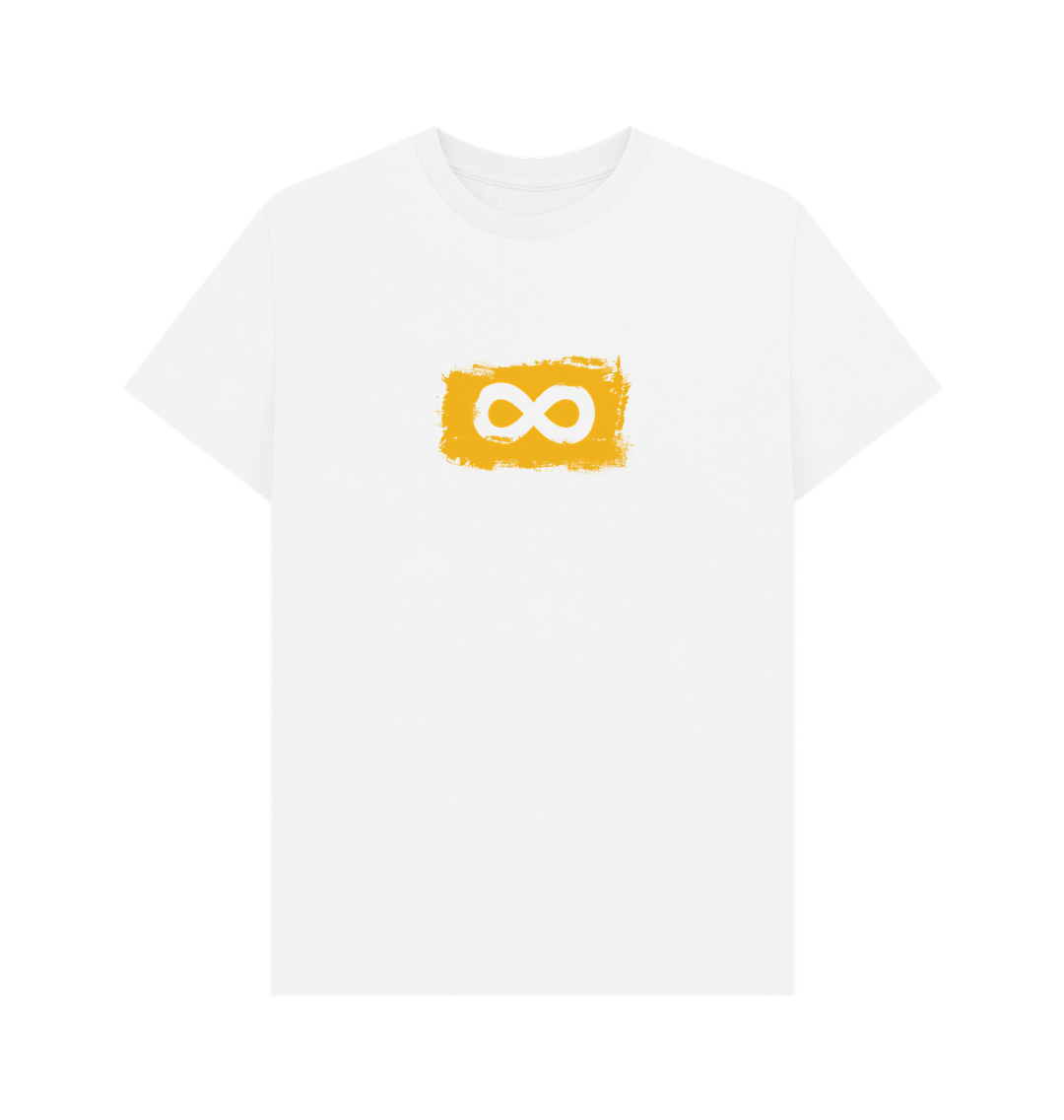 White Printed T-shirt Front