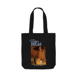 Black Printed Bag Front