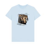 Sky Blue Printed T-shirt Front