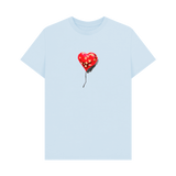 Sky Blue Printed T-shirt Front