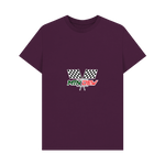 Purple Printed T-shirt