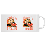 White Mug Front