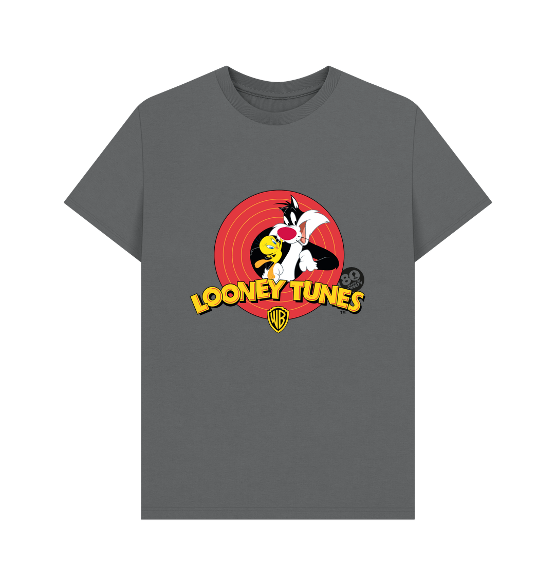 Slate Grey Printed T-shirt