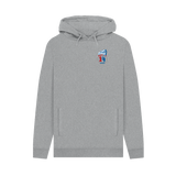 Light Heather Printed Hoody Front