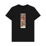 Black Printed T-shirt Front
