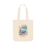 Natural Printed Bag Front