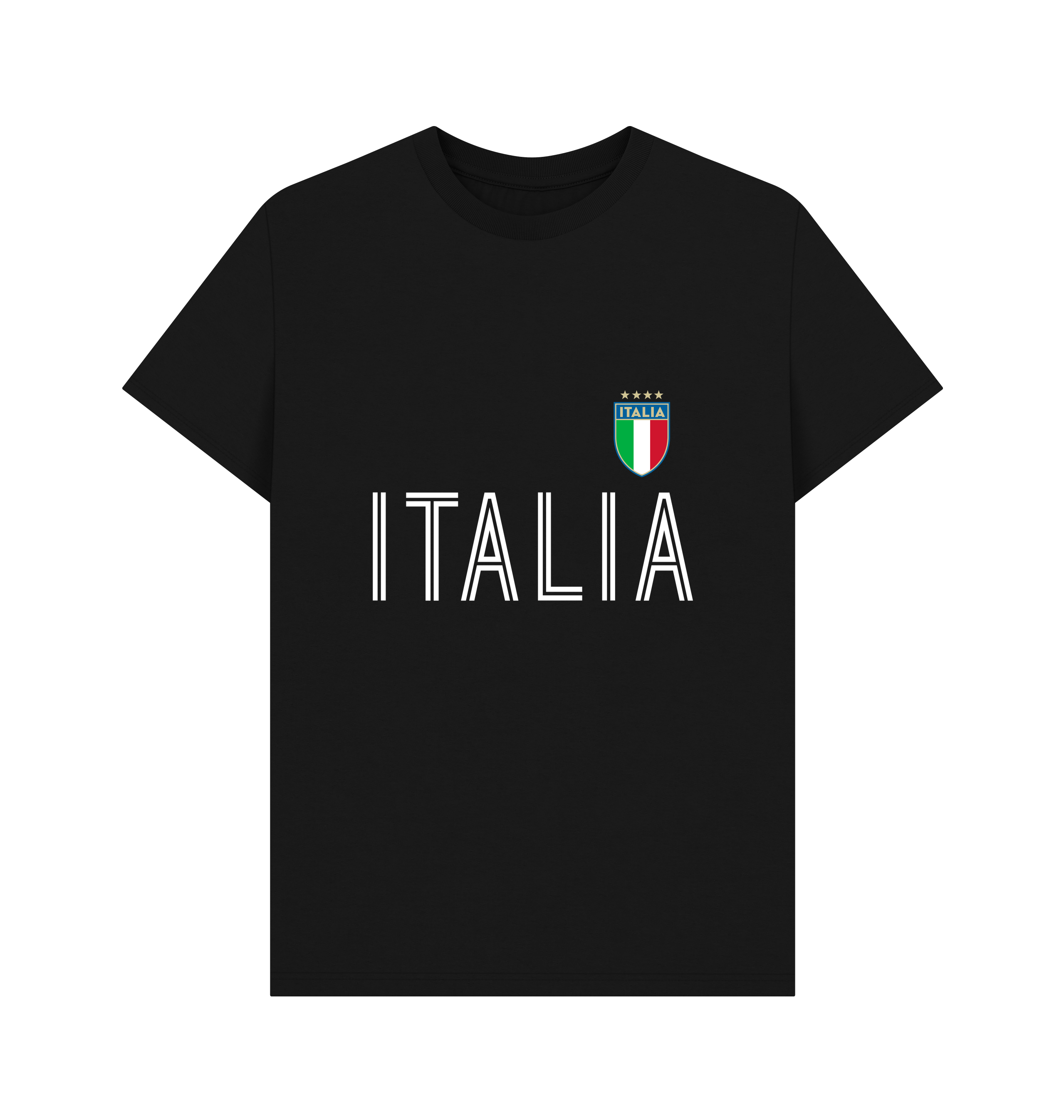Black Printed T-shirt