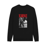 Black Printed Sweater