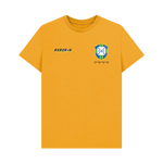 Mustard Printed T-shirt Front