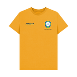 Mustard Printed T-shirt Front
