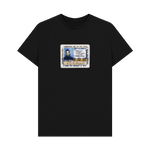 Black Printed T-shirt Front