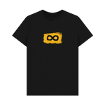 Black Printed T-shirt Front