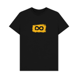 Black Printed T-shirt Front