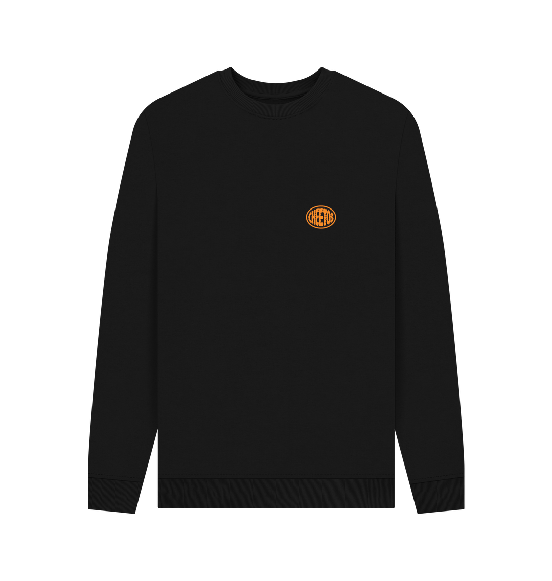 Black Printed Sweater