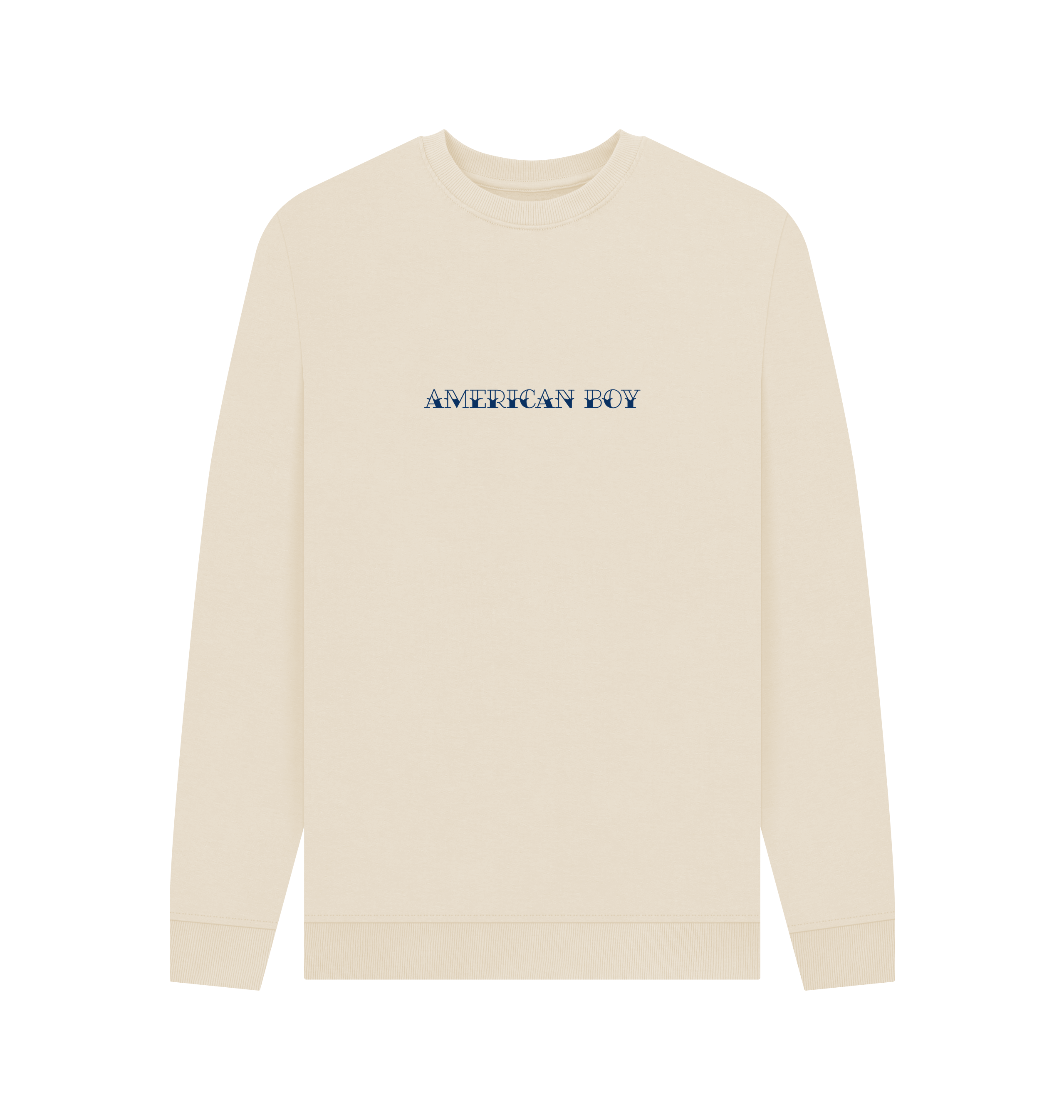 Oat Printed Sweater Front