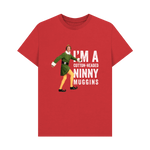 Red Printed T-shirt Front