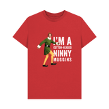Red Printed T-shirt Front