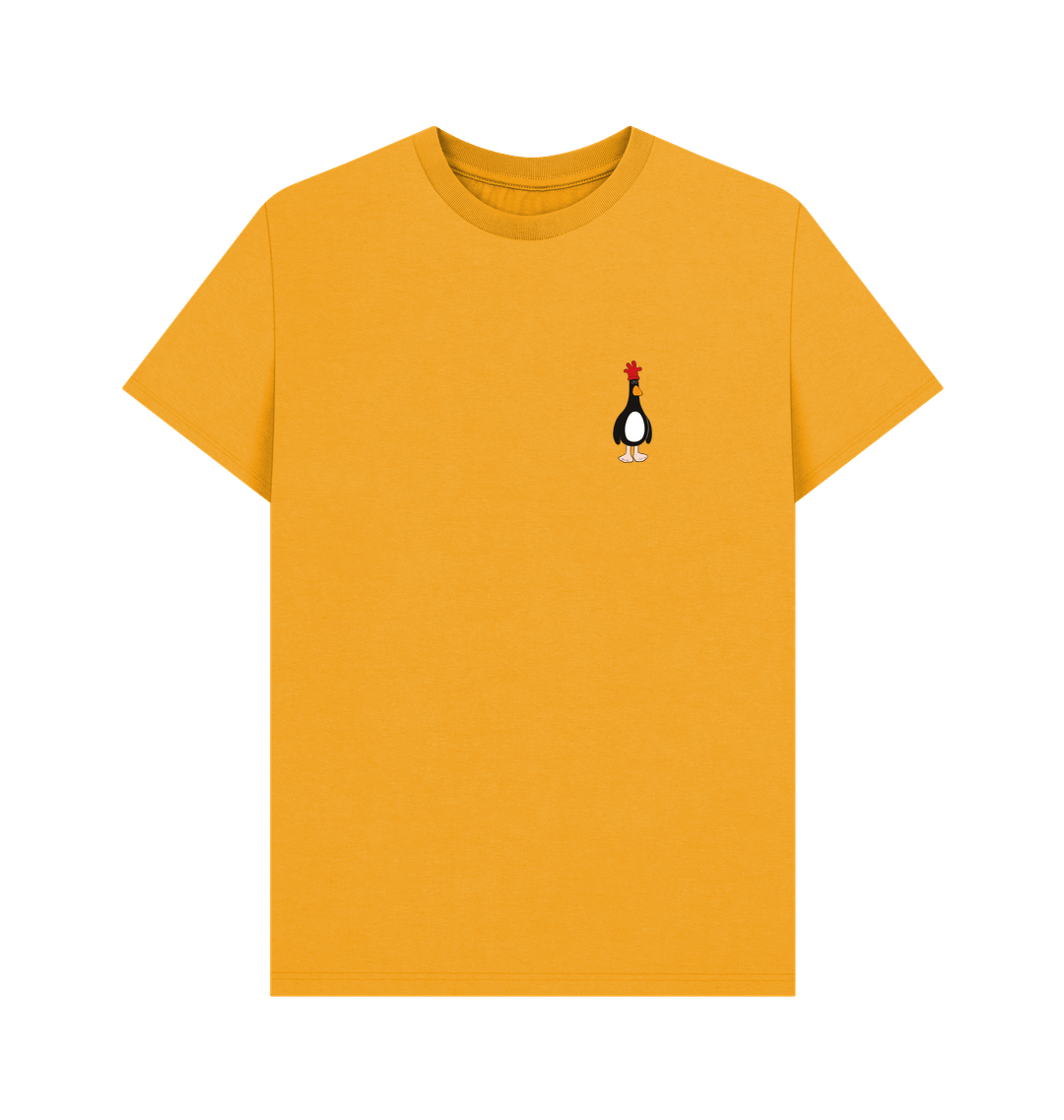 Mustard Printed T-shirt Front