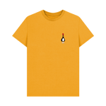 Mustard Printed T-shirt Front
